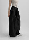 Letsho Folding Nylon Banding Two-Way Pants