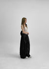Letsho Folding Nylon Banding Two-Way Pants