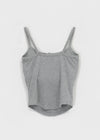 Our You Rounding Ribbed Sash Cap Built-in