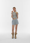 [B-BASIC] Summer Stripe Shorts
