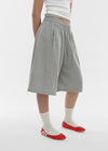 [B-BASIC] Airsweat Bermuda Banding Pants