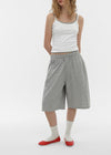 [B-BASIC] Airsweat Bermuda Banding Pants