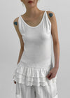 Teps Frill Layered Sleeveless