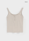Millard Semi-Crop Button Sleeveless