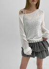 Hello City Boat Neck Summer Knit