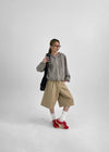 Frenky Buckle Bermuda Pants