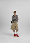 Frenky Buckle Bermuda Pants
