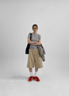 Frenky Buckle Bermuda Pants