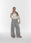 [B-BASIC] Airsweat Wide Two-Way Banding Pants