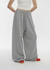 [B-BASIC] Airsweat Wide Two-Way Banding Pants