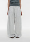 [B-BASIC] Airsweat Wide Two-Way Banding Pants
