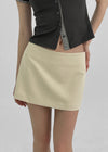 Three-Tita Low Waist Mini Skirt