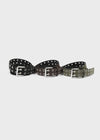 Hawkins Eyelet Leather Belt