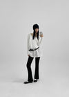 Kumma Button Ribbed Bootcut Leggings