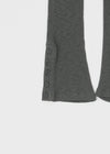 Kumma Button Ribbed Bootcut Leggings