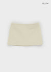Three-Tita Low Waist Mini Skirt