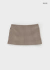 Three-Tita Low Waist Mini Skirt