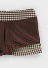 Three-Tita Low Waist Mini Skirt