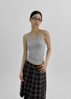 Oiket Strap Halter Tank
