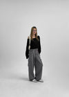 Bulvet Boatneck Cropped Knit