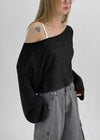 Bulvet Boatneck Cropped Knit