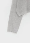 Bulvet Boatneck Cropped Knit