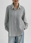 Wizherby Loose-Fit Check Shirt