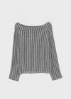 Enroel Loose-Fit Boat Neck Summer Knit