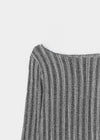 Enroel Loose-Fit Boat Neck Summer Knit