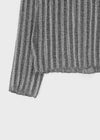 Enroel Loose-Fit Boat Neck Summer Knit