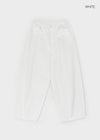 Fulton Back Pocket Balloon Wide Cotton Pants