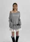 Pleff Loose-Fit Boat Neck Knit