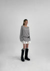 Pleff Loose-Fit Boat Neck Knit