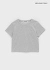 [B-BASIC] Washable Cool Round Standard Short Sleeve T-shirt