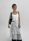 Roomking Set – Sheer Tank Dress & Layered Skirt