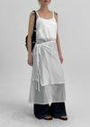 Roomking Set – Sheer Tank Dress & Layered Skirt