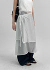 Roomking Set – Sheer Tank Dress & Layered Skirt