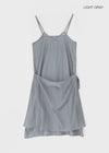 Roomking Set – Sheer Tank Dress & Layered Skirt