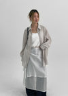 Colletz Sheer Loose-Fit Shirt