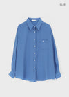 Colletz Sheer Loose-Fit Shirt