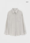Colletz Sheer Loose-Fit Shirt