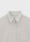 Colletz Sheer Loose-Fit Shirt
