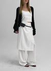 Ssein Wrap Skirt Layered Pants