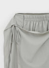 Ssein Wrap Skirt Layered Pants