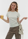 [B-BASIC] Pigment Slim Raglan Short Sleeve T-shirt