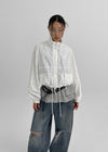 Niken Crop Summer Windbreaker Jumper