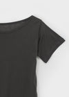 Skimi Sheer Boat Neck Short Sleeve Tee