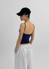 Sheez Backless Padded Tank