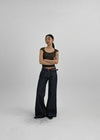 Ikose Dot Cap-Sleeve Tee