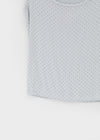 Ikose Dot Cap-Sleeve Tee